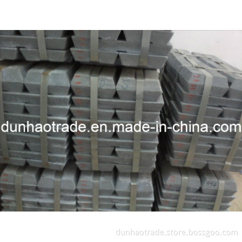 High Purity Primary Pure Zinc Ingots 99.995%